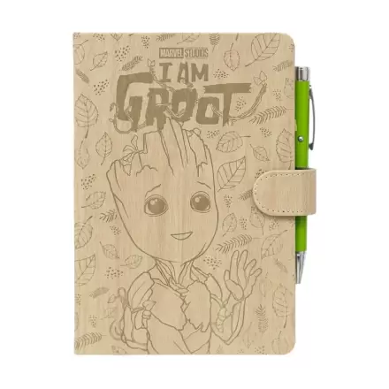 Marvel I Am Groot A5 premiumowy notes + długopis z projektorem zdjęcie produktu