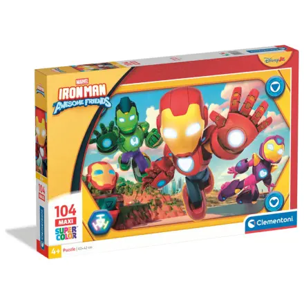 Marvel Iron Man i jego niesamowite puzzle 104 szt. zdjęcie produktu