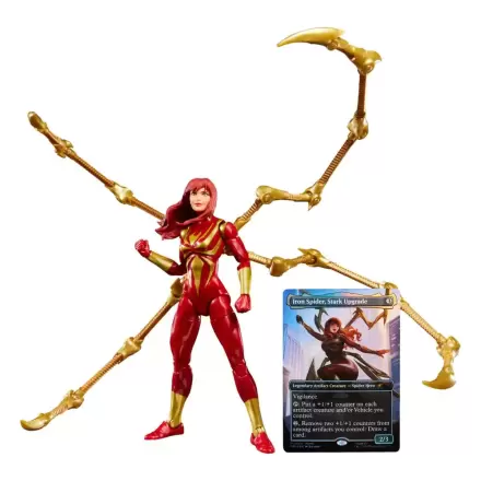 Marvel Legends Magic: The Gathering Figurka akcji Mary Jane Watson (Iron Spider) (plus Ekskluzywna Karta Foil) 15 cm zdjęcie produktu