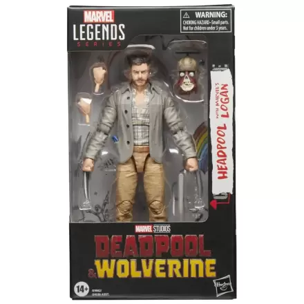 Marvel Legends Series Deadpool & Wolverine - Headpool z figurką Marvel's Logan 15 cm termékfotója