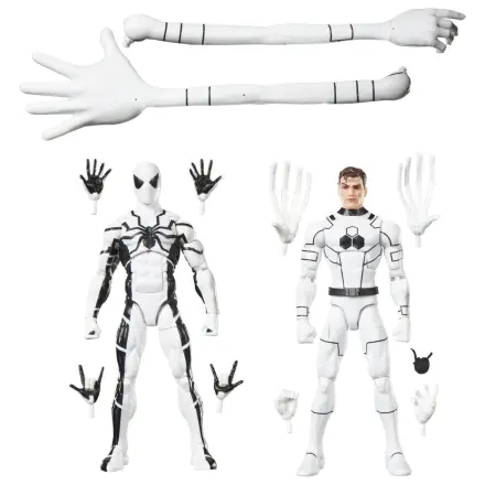 Marvel Legends Series Fantastic Four Mister Fantastic & Spiderman zestaw 2 figurek 15cm zdjęcie produktu
