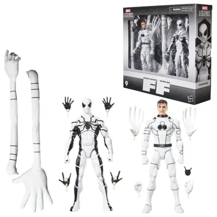 Marvel Legends Series Fantastic Four Mister Fantastic & Spiderman zestaw 2 figurek 15cm zdjęcie produktu