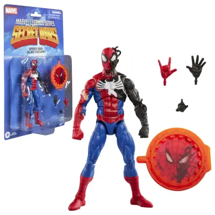 Marvel Legends Series Secret Wars Spiderman Alien Costume figurka 15cm zdjęcie produktu