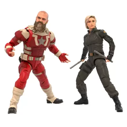 Marvel Legends Thunderbolts Yelena Belova i Red Guardian zestaw 2 figurek zdjęcie produktu