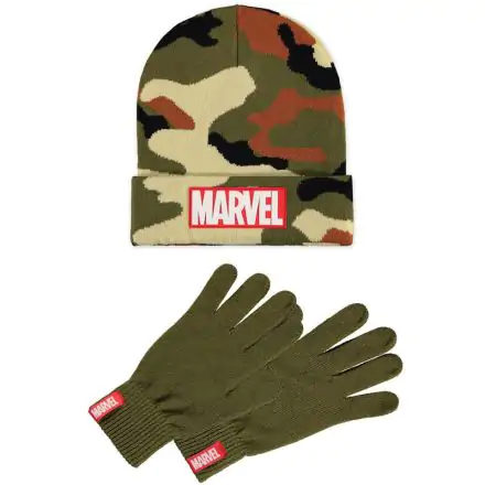 Zestaw czapka i rękawiczki Marvel Logo zdjęcie produktu