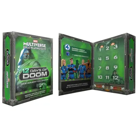 Marvel Multiverse RPG Advent Calendar 12 Dni Doom Dice zdjęcie produktu