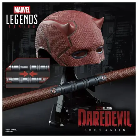 MARVEL Kask i pałka Billy club Premium replika do odgrywania ról z serii Daredevil Legend zdjęcie produktu