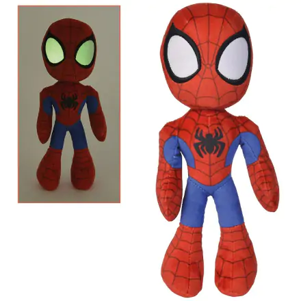 Marvel Pluszowa Figurka Świecące W Ciemności Oczy Spider-Man 25 cm termékfotója