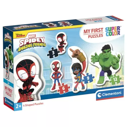 Marvel Spidey i Jego Super-kumple Puzzle 3-6-9-12 elementów termékfotója