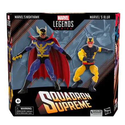 Marvel Squadron Supreme Marvels Nighthawk & Marvels Blur figurka akcji 15 cm termékfotója