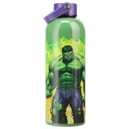 Marvel Universe Metalowa Butelka na wodę Hulk z Uchwytem do przenoszenia zdjęcie produktu