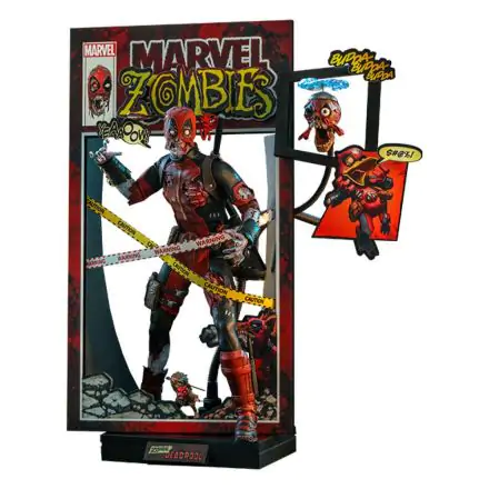 Marvel Zombies Comic Masterpiece Figurka Akcji 1/6 Zombie Deadpool 31 cm termékfotója