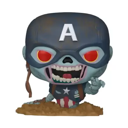 Marvel Zombies Funko POP! Marvel Vinyl Figure Kapitan Ameryka 9 cm zdjęcie produktu