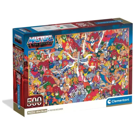 Masters of the Universe Impossible 500-częściowe Kompaktowe puzzle zdjęcie produktu