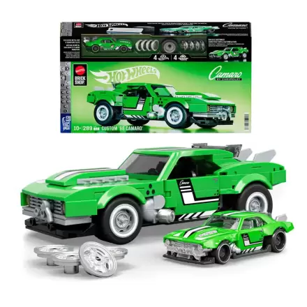 Mattel Brick Shop Hot Wheels Speed Series zestaw konstrukcyjny 1/32 Custom '68 Camaro zdjęcie produktu