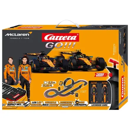 McLaren Carrera GO!!! zestaw torów wyścigowych Slot Car McLaren Racing zdjęcie produktu