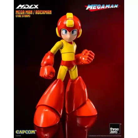 Mega Man MDLX Figurka Akcji Mega Man / Rockman (Fire Storm) 10 cm termékfotója