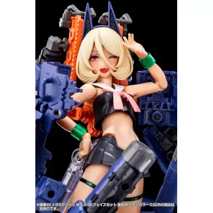 Megami Device M.S.G 05 Action Figure Accessory Set Zestaw Akcesoriów do Figurek Akcji Face Auv Skin Color D termékfotója