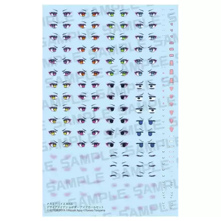 Zestaw plastikowych modeli Megami Device M.S.G. 1/1 Desire Maiden Raider Eye Decal Set zdjęcie produktu