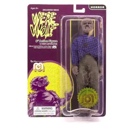 Mego Horror Figurka Akcji Wilkołak (Flocked) 20 cm termékfotója