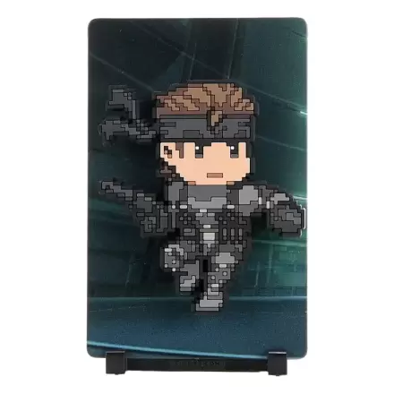 Metal Gear Solid 2 FiGGYZ Magnes Kolekcjonerski Solid Snake (Poza Bohatera) 11 cm zdjęcie produktu