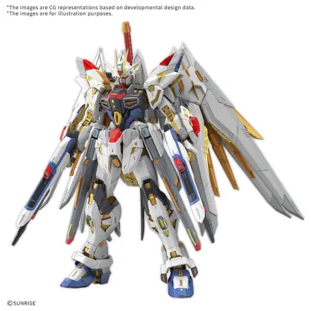 MGEX 1/100 Mighty Strike Freedom Gundam Mobile Suit Gundam SEED Freedom Master Grade Extreme Zestaw Modeli zdjęcie produktu