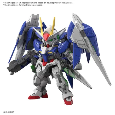 MGSD 00 Raiser Mobile Suit Gundam 00 Master Grade SD Zestaw Modeli zdjęcie produktu