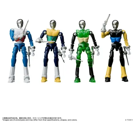 Zestaw 4 figurek akcji Microman Legacysoul SPYM M14X zdjęcie produktu