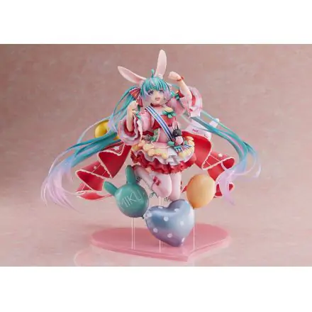 Statua Miku Hatsune z PCV 1/7 Miku Hatsune Birthday 2021 (Pretty Rabbit Ver.) by Spiritale 21 cm zdjęcie produktu