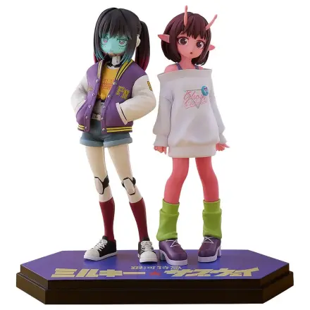 Milky Subway The Galactic Limited Express Pop Up Parade Figurka PVC Chiharu & Makina 15 cm zdjęcie produktu