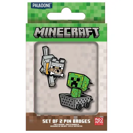 Minecraft Zestaw 2 przypinek zdjęcie produktu