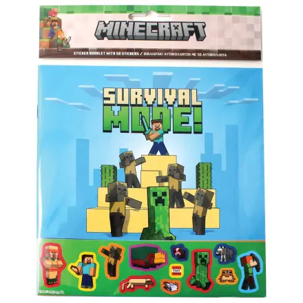 Minecraft Adventures Album z naklejkami z 50 naklejkami zdjęcie produktu