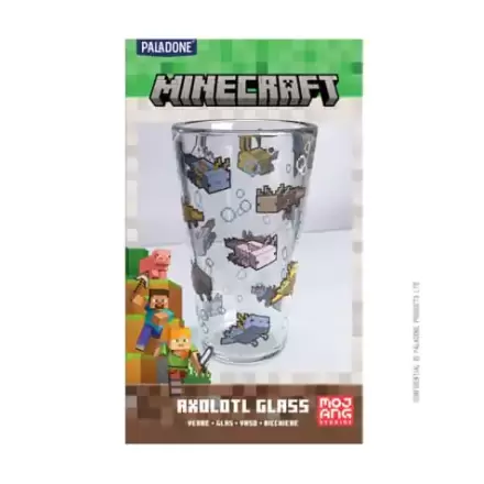 Minecraft Szklanka Pint Axolotl zdjęcie produktu