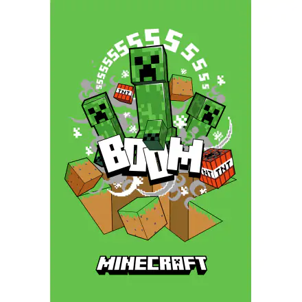 Minecraft Boom Creeper koc polarowy zdjęcie produktu