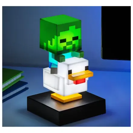 Lampa Minecraft Chicken Jockey Icon 11cm zdjęcie produktu
