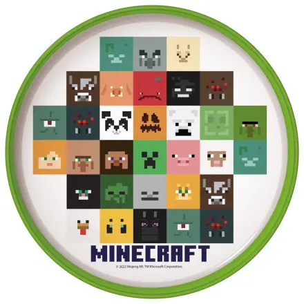 Minecraft Crafters Antypoślizgowy talerz Micro Flat zdjęcie produktu
