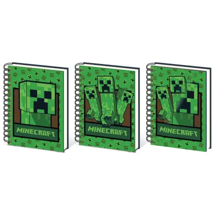 Minecraft Creeper A5 Notes soczewkowy zdjęcie produktu