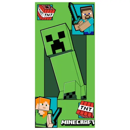 Minecraft Creeper Coming ręcznik 70x140cm zdjęcie produktu