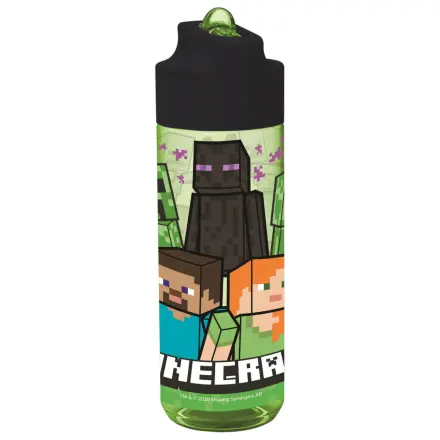 Minecraft Creeper Hydro butelka z tritane z słomką 540 ml zdjęcie produktu