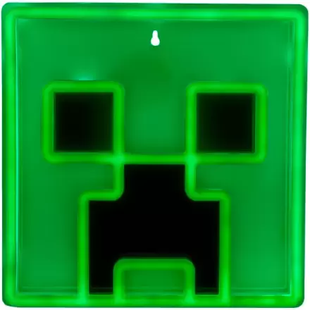 Minecraft Creeper LED Lampa ścienna 25 cm termékfotója