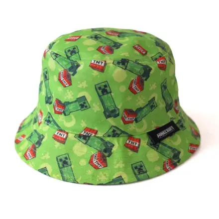 Minecraft Creeper Pop Dziecięcy kapelusz wędkarski zdjęcie produktu