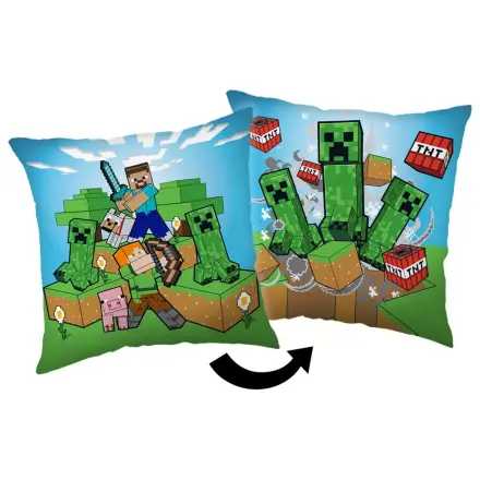 Poduszka Minecraft Creeper Rush, poduszka dekoracyjna 40x40 cm zdjęcie produktu