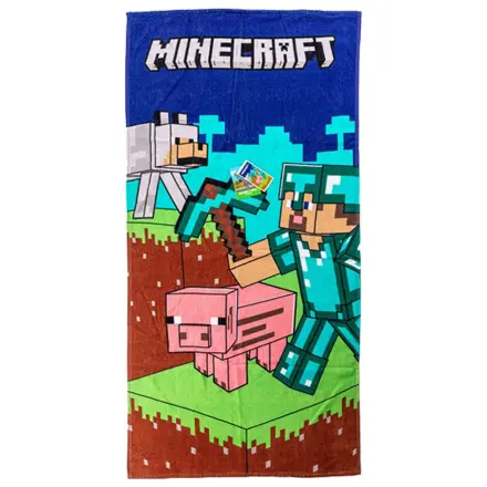 Minecraft ręcznik z diamentową zbroją zdjęcie produktu