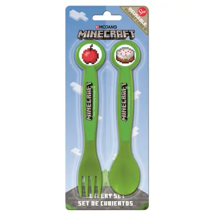 Zestaw sztućców Minecraft - 2 częściowy zdjęcie produktu