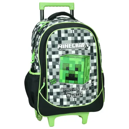 Minecraft Gray Stone Plecak Szkolny na Kółkach, Torba 46 cm zdjęcie produktu