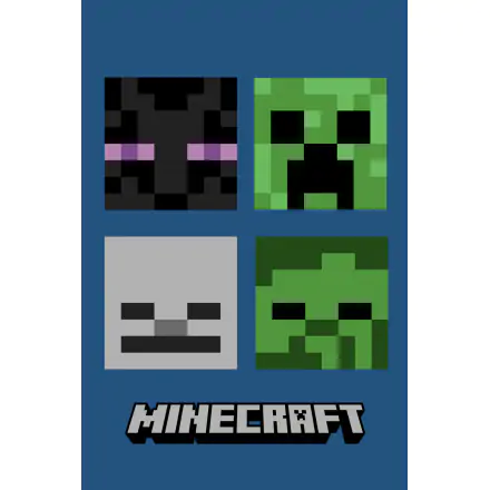 Minecraft Hostile Mobs koc polarowy 100*150cm zdjęcie produktu