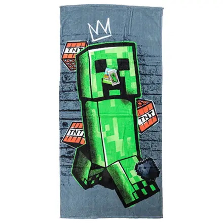 Minecraft Metro Art Creeper Ręcznik zdjęcie produktu
