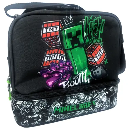 Minecraft Metro Art torba termiczna na lunch 21 cm zdjęcie produktu
