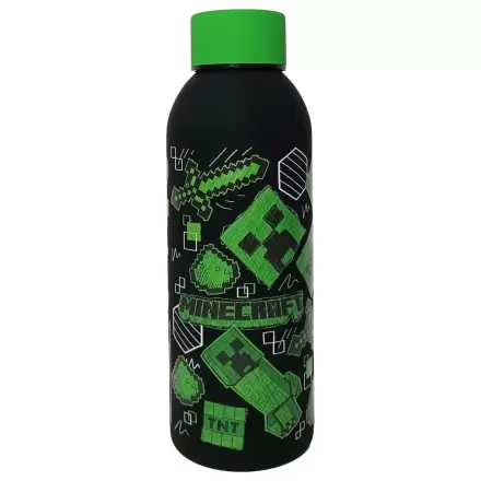 Minecraft stalowa butelka 500 ml termékfotója