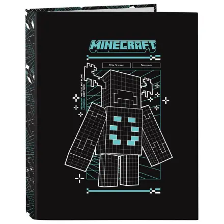 Minecraft Screen A4 segregatorem kartonowym 4-pierścieniowym zdjęcie produktu